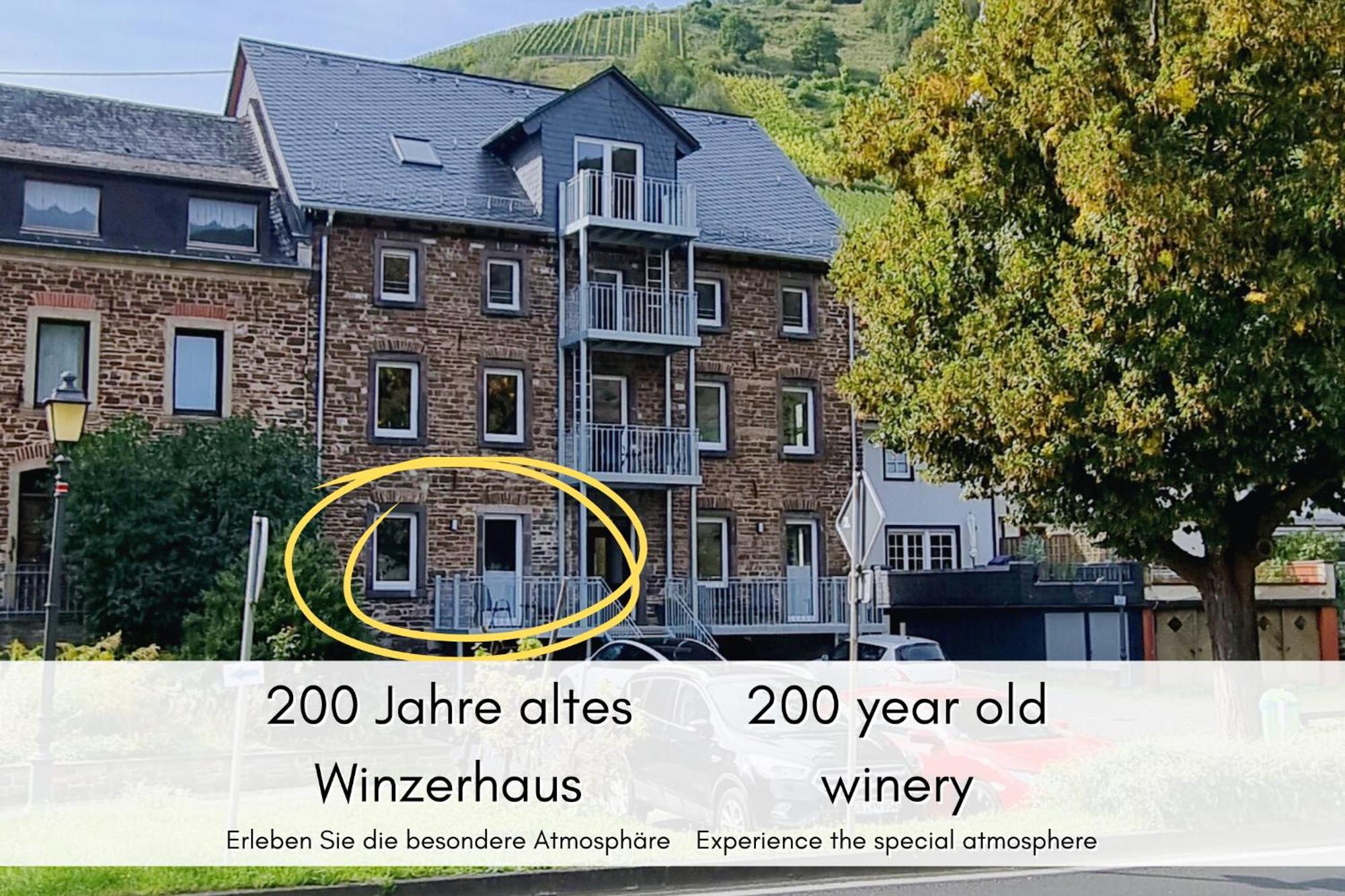 Appartement Winzerhaus Am Calmont - Moselidyll Im Winzerhaus à Bremm Extérieur photo